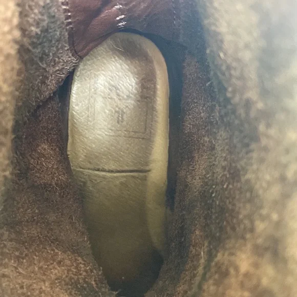 Frye Vera Short Brown Leather Heeled Boot Women’s Size 5.5 - Picture 9 of 14